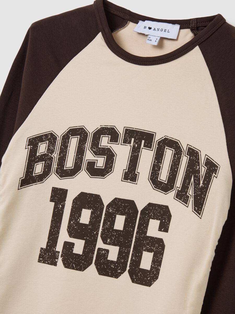 Multicolour stretch cotton sweater with print_5