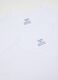 Pack of two white boy's t-shirts in pure cotton over fit_3