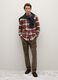 Multicolor check pure cotton regular fit flannel shirt_1