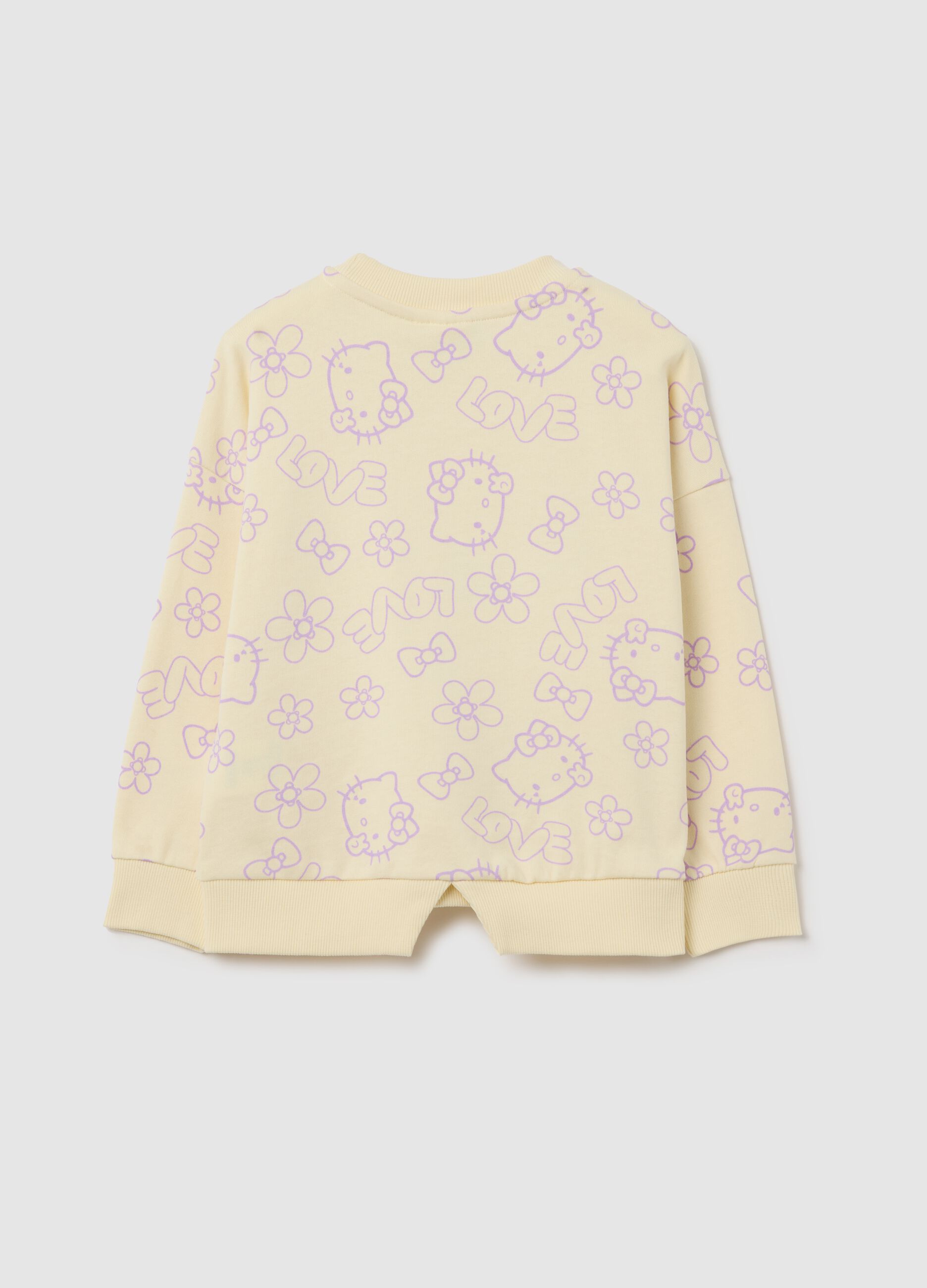 Hello Kitty Yellow Sweatshirt for Girls
