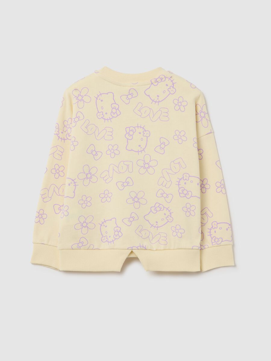 Hello Kitty Yellow Sweatshirt for Girls_1