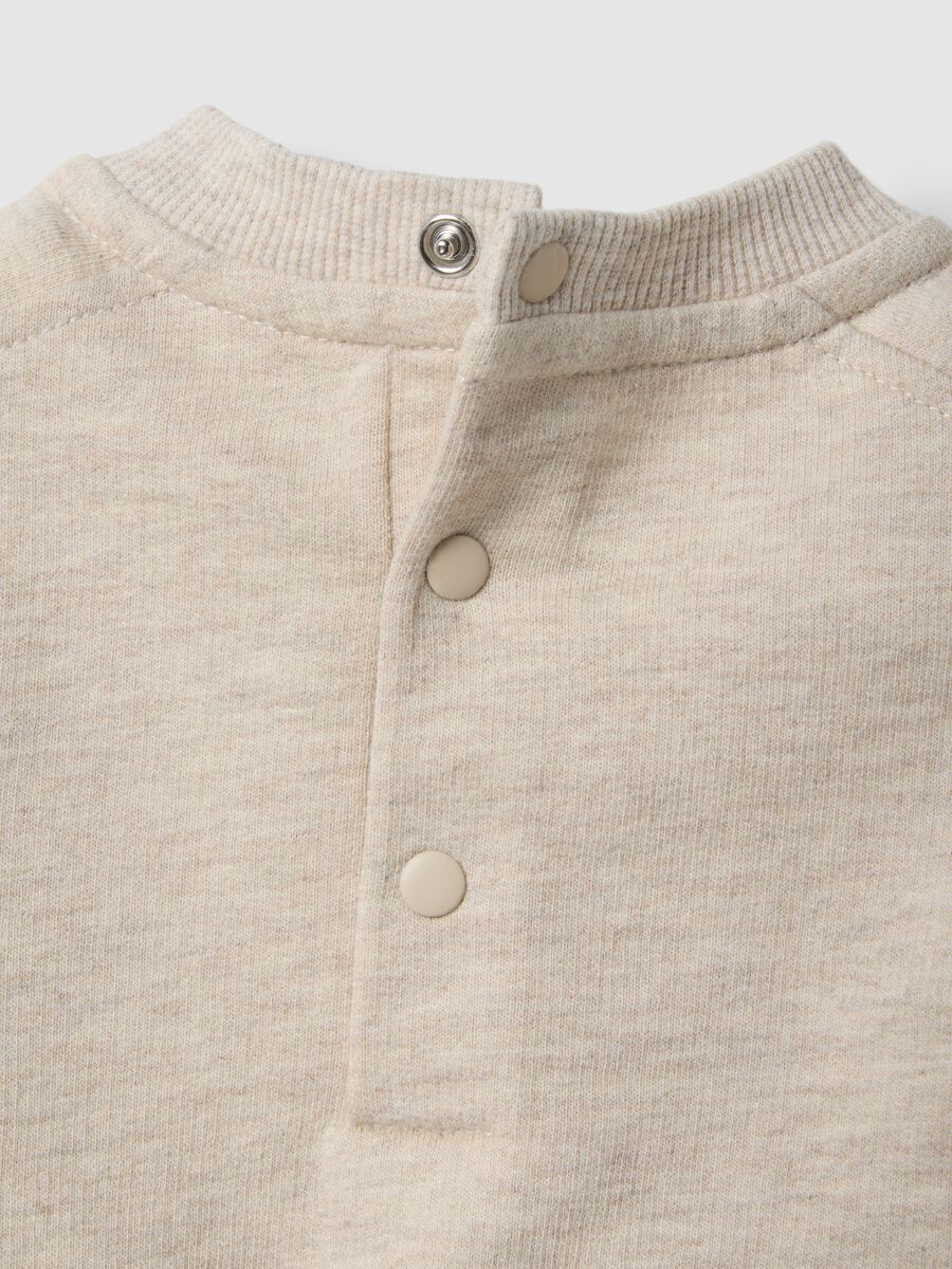 Pure Cotton Multicolour Sweatshirt and Trousers Set for Newborn Looney Tunes_3