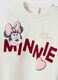 Completo bianco e rosso in cotone organico elasticizzato con stampa Minnie_3