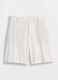 Linen and viscose blend shorts_5