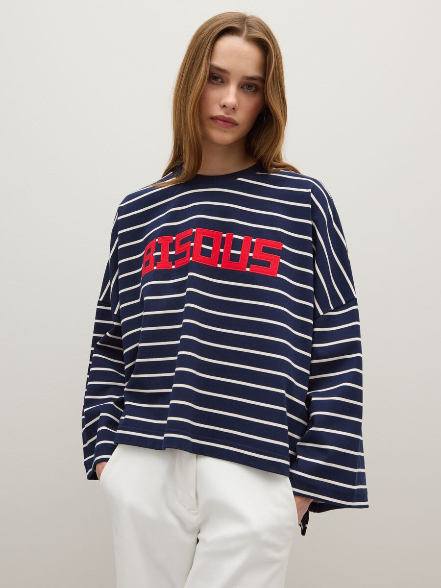 Multicolour Cotton Oversized T-shirt_1