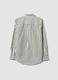 White poplin shirt with green stripes, regular fit_1