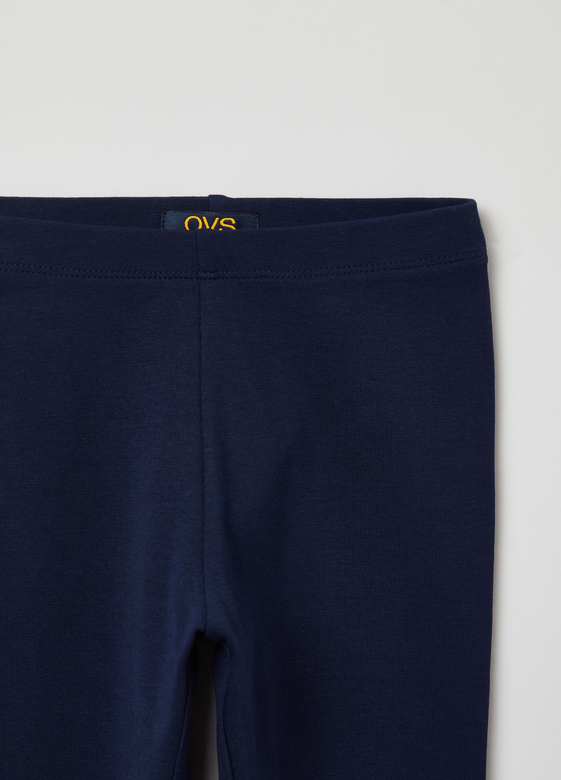 Leggings in cotone stretch _2
