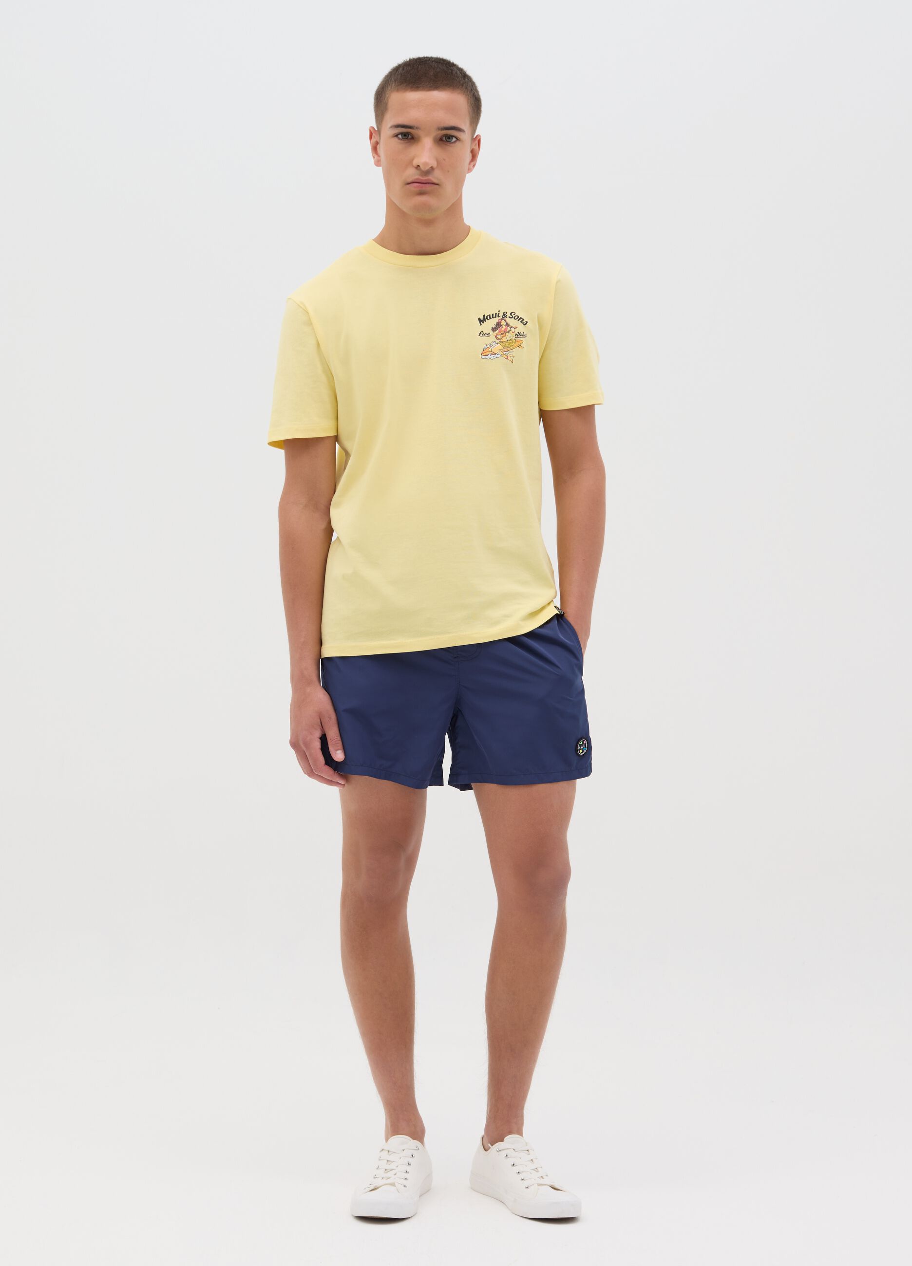 Boxer da uomo in blu regular fit