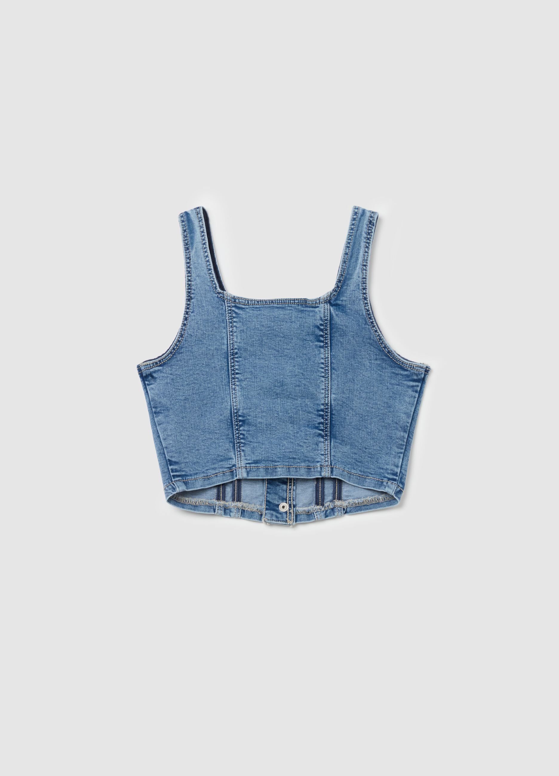 Top in denim