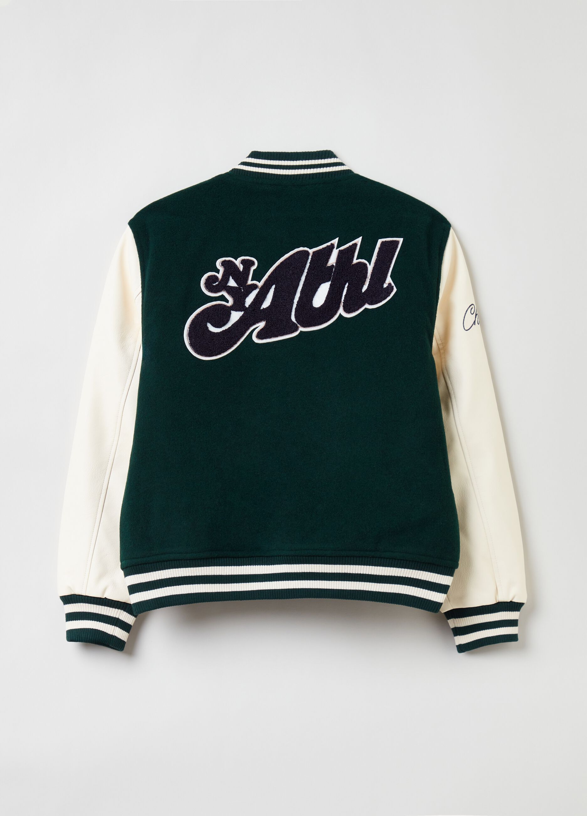 Bomber varsity con applicazioni boucle_1