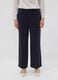 Jogger The Iconic Pants blu wide leg in viscosa elasticizzata_2