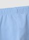 Slim Fit Baby Blue Stretch Cotton Leggings_2