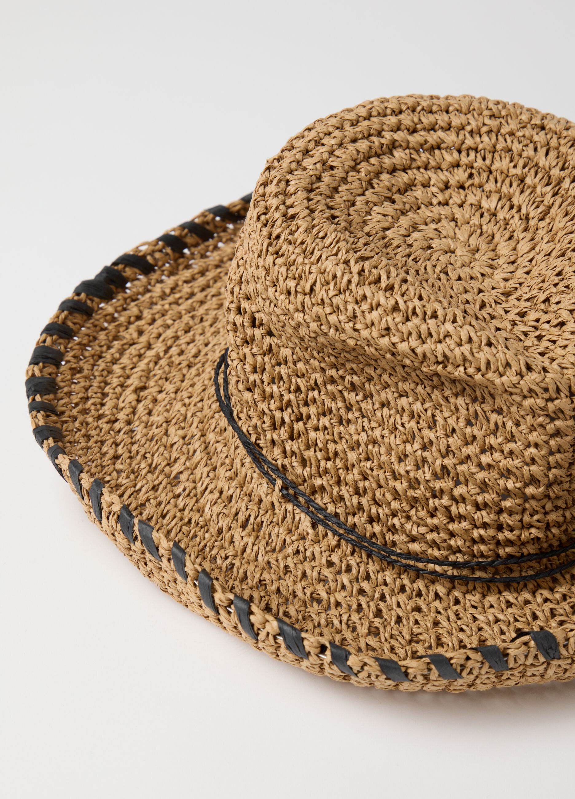 Women's Hat in Pure Multicolour Paper