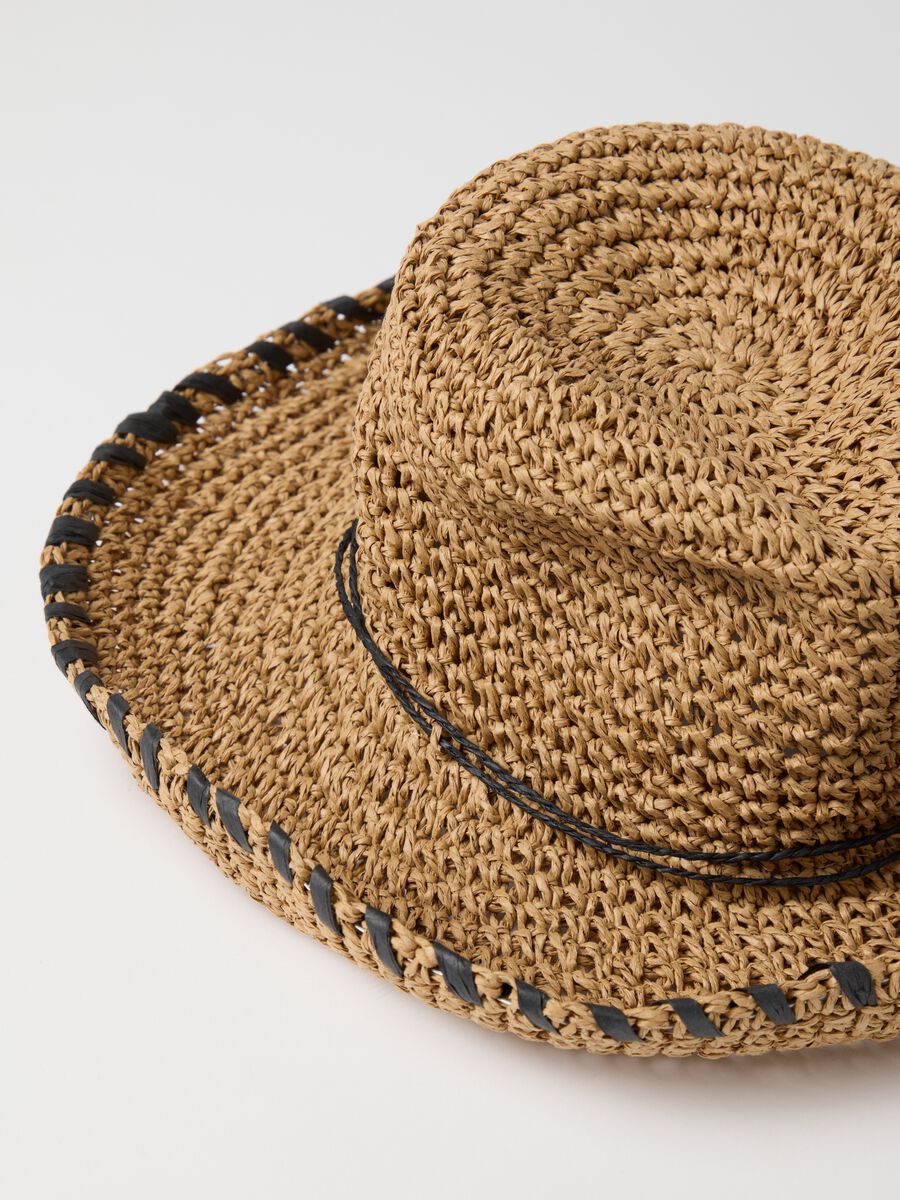 Women's Hat in Pure Multicolour Paper_2