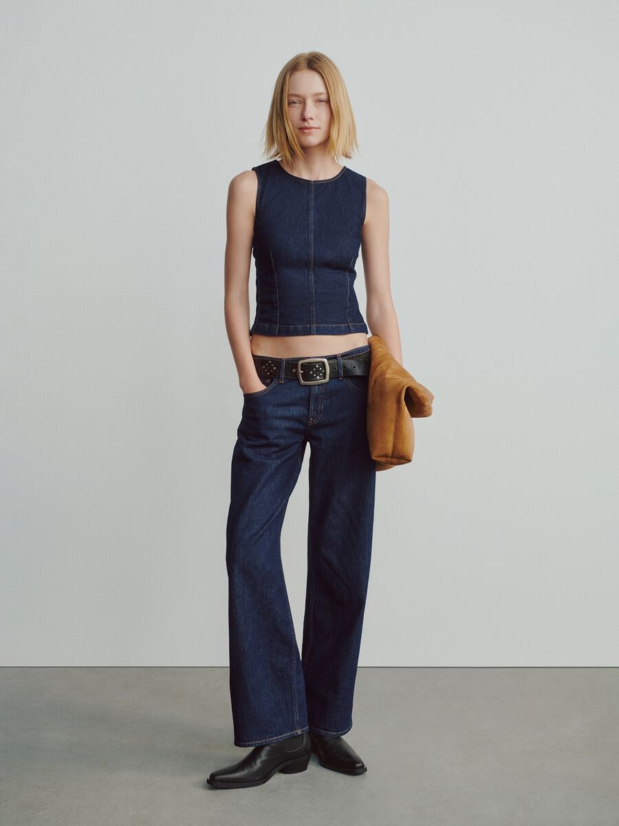 Stretch Blue Denim Trousers_6