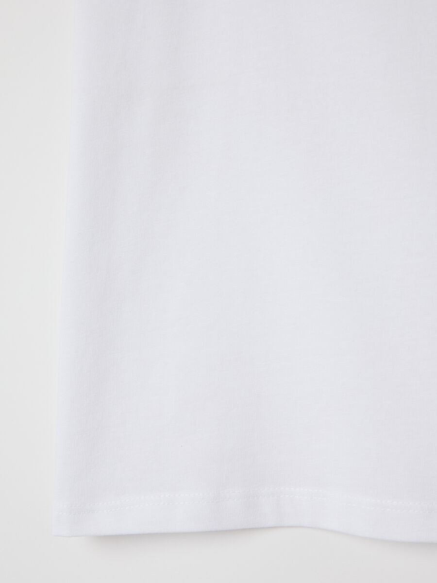 Essential white T-shirt in organic cotton_3