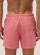 Pink swim shorts with elasticated waist_2