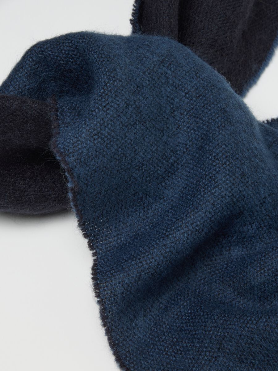 Sciarpa multicolor con frange_1