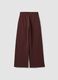 Brown cotton-blend straight-fit joggers_5