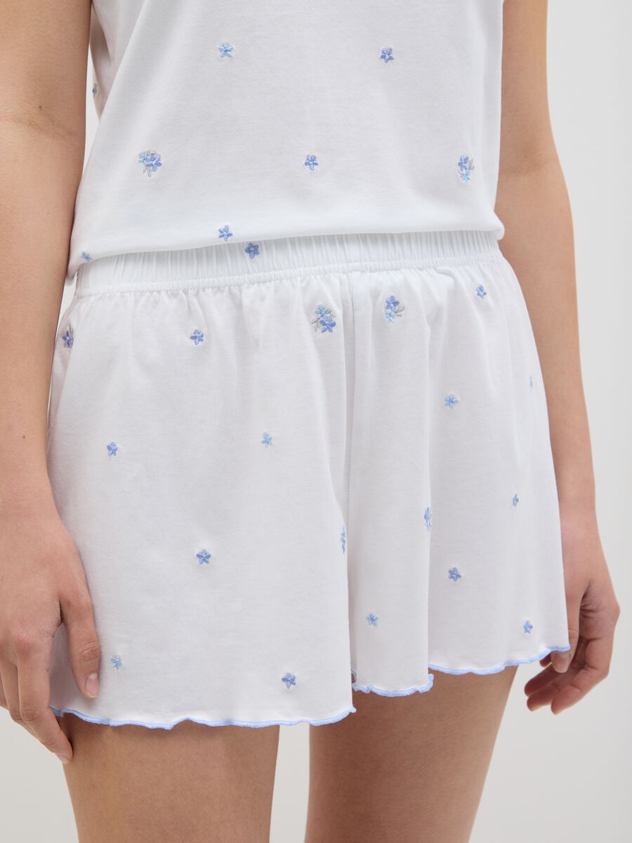 Women's pyjamas in pure cotton multicolour regular fit_3