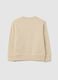 Children's beige pure cotton sweatshirt regular fit with Boston Athletics print_1