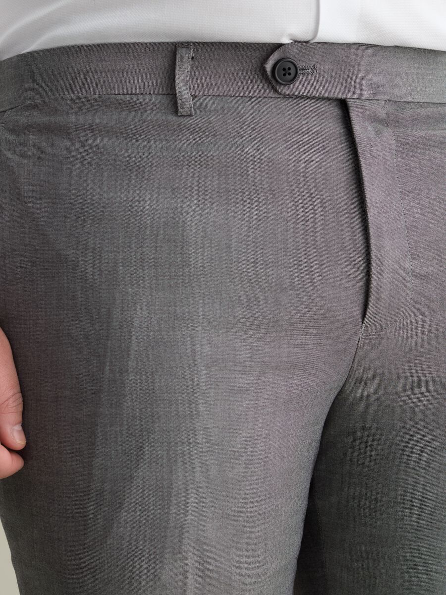 Regular-fit trousers in viscose blend_3