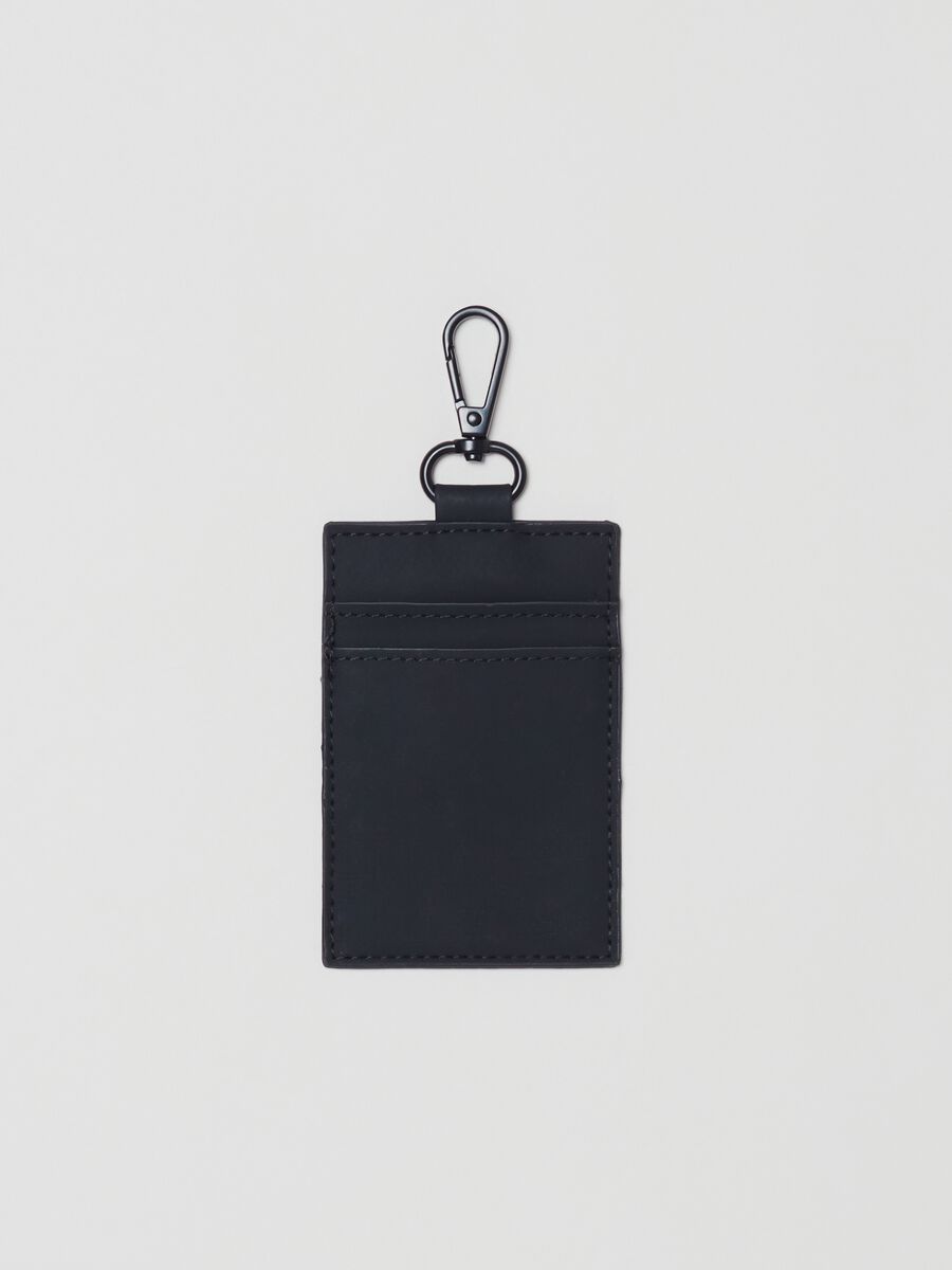 Porta tessere con moschettone_0
