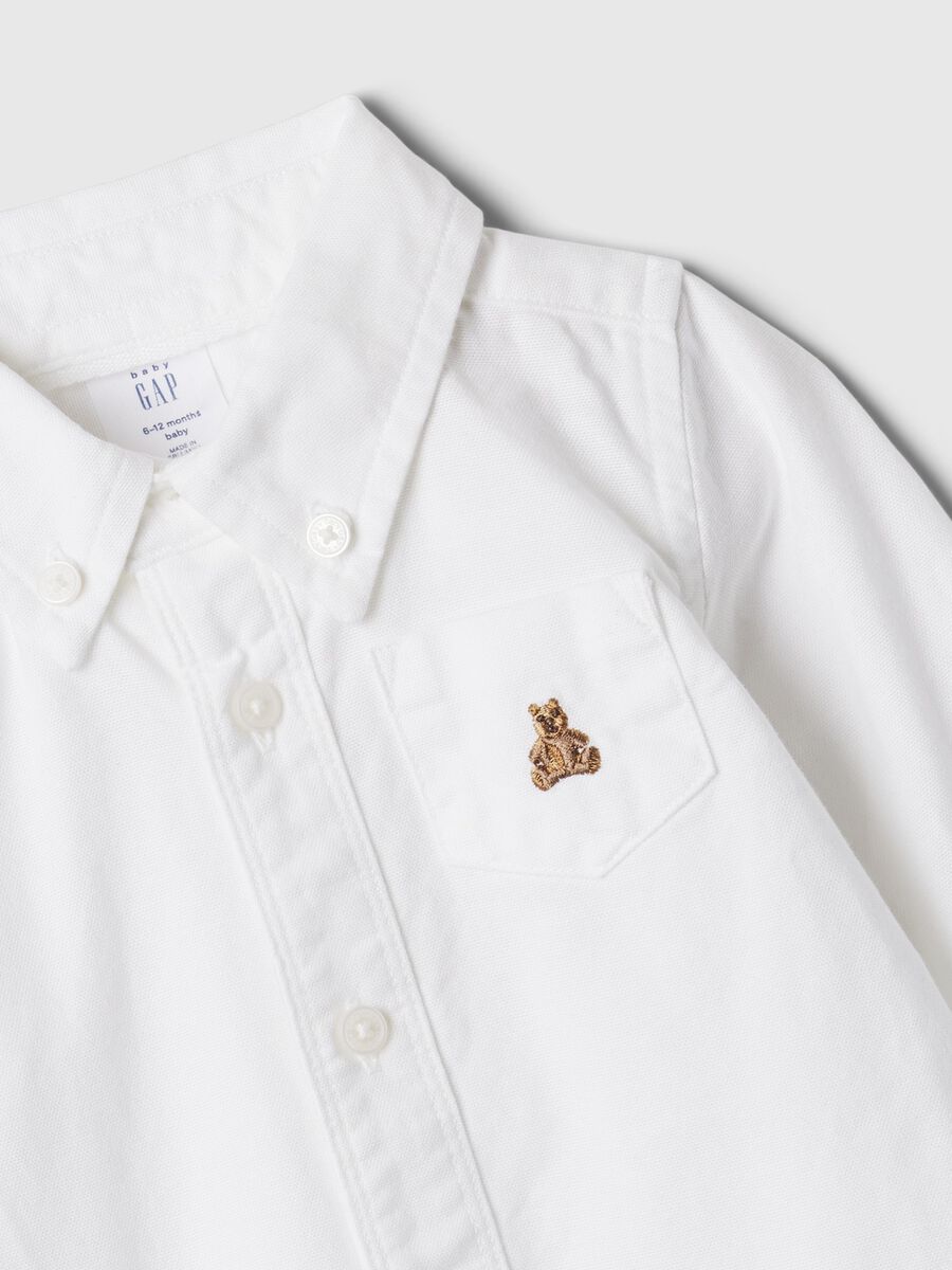 White Stretch Newborn Bodysuit_2