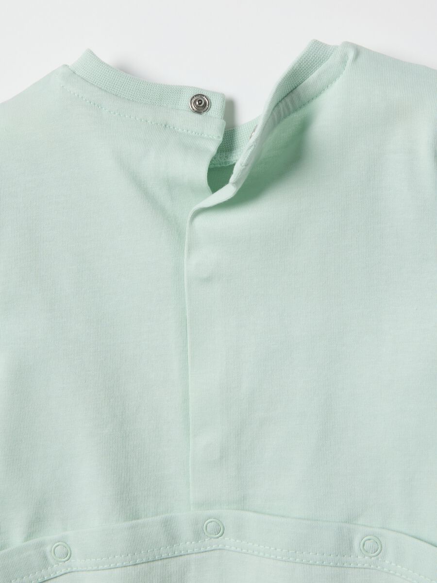 Disney multicolour newborn cotton sleepsuits twin pack_3