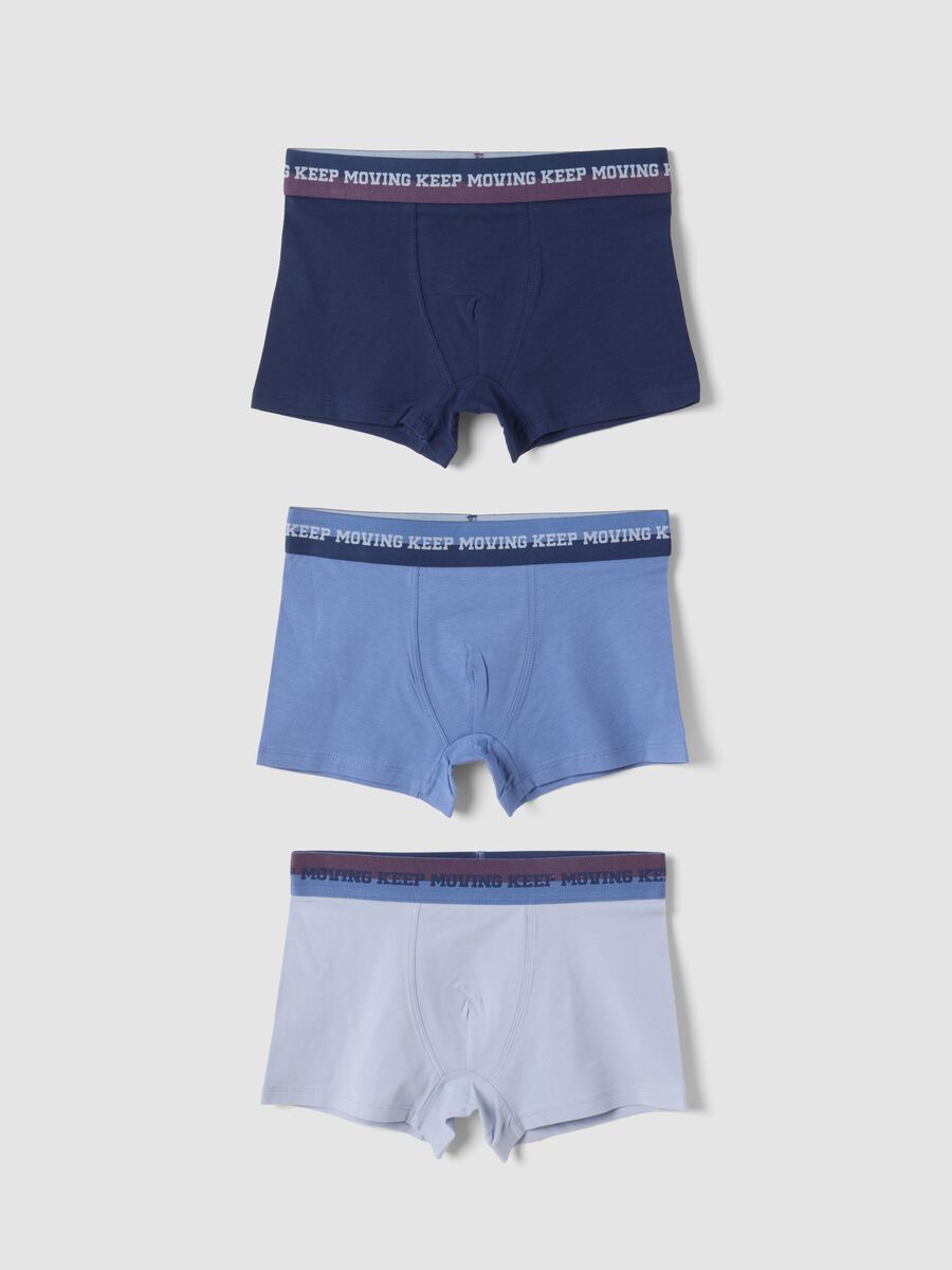 3-pack of navy, light blue and ice white stretch organic cotton boxers_0