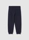 Fleece joggers with drawstring_1