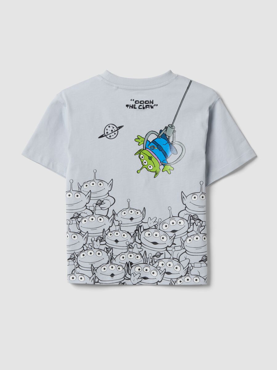 Grey pure cotton Toy Story graphic T-shirt for boys_1