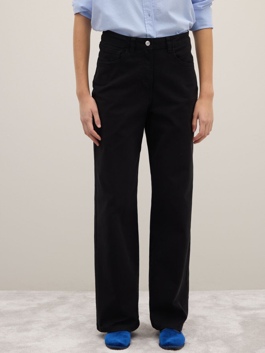 Black Stretch Trousers_1