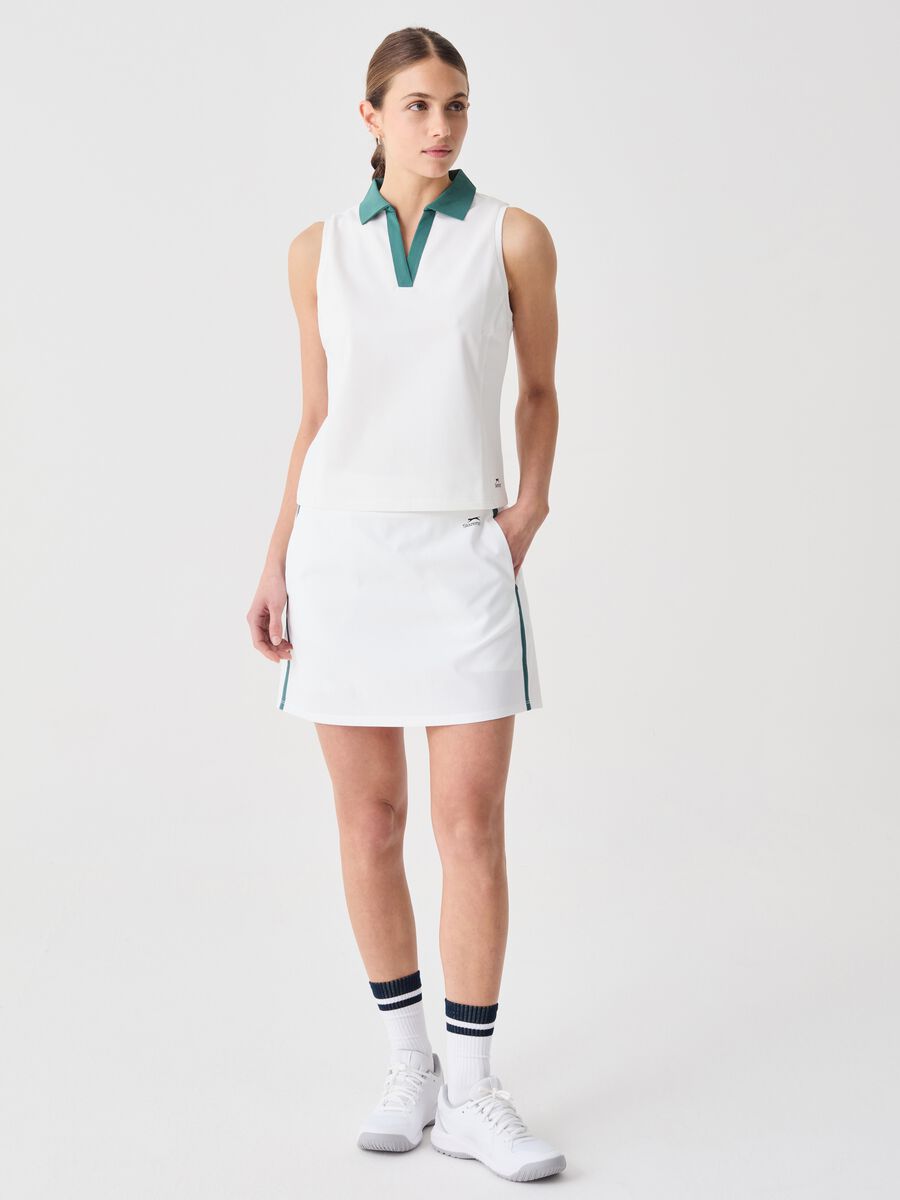 SLAZENGER tennis skirt in technical fabric_0
