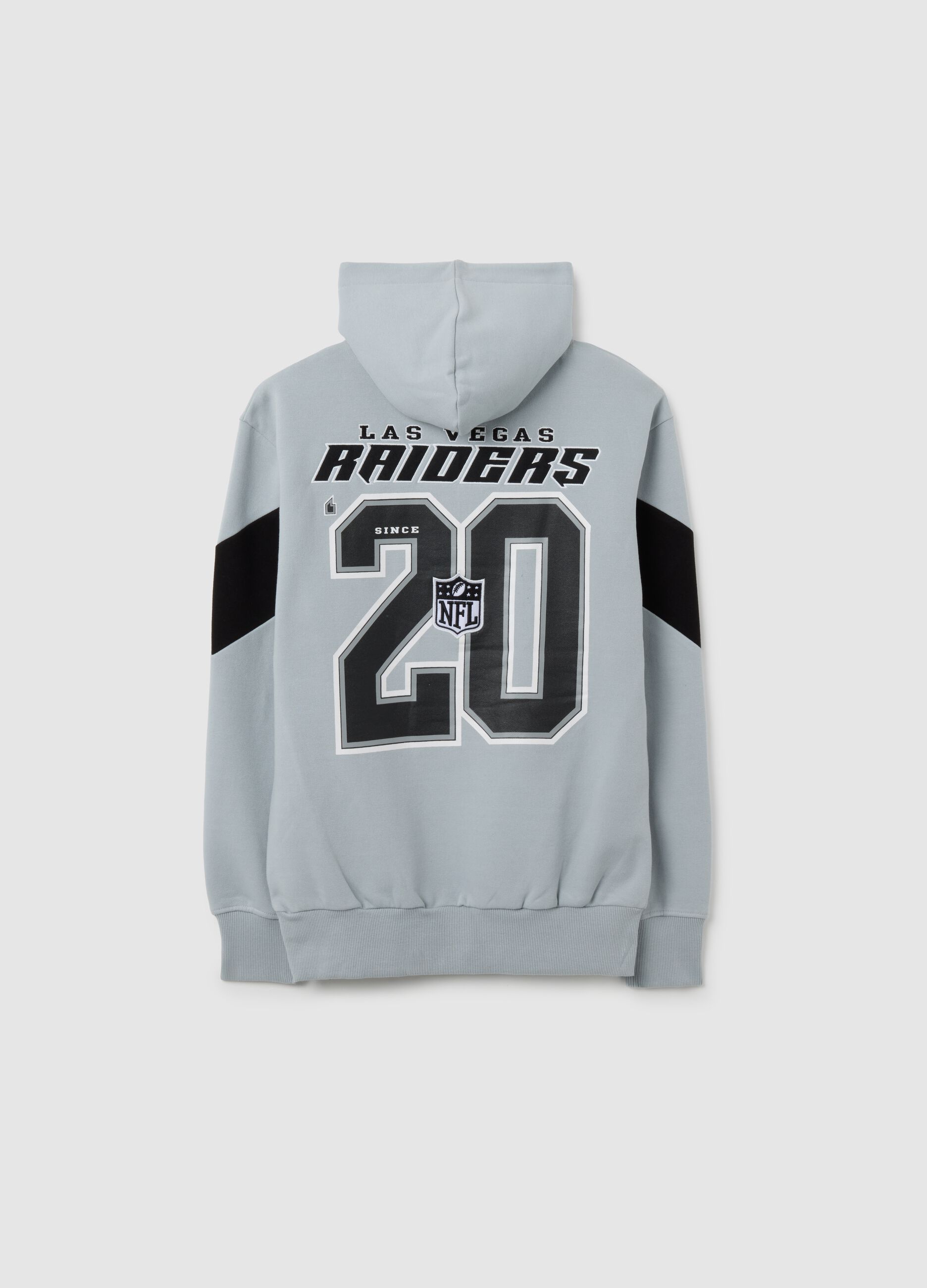 Multicolour cotton blend regular fit sweatshirt with Raiders logo