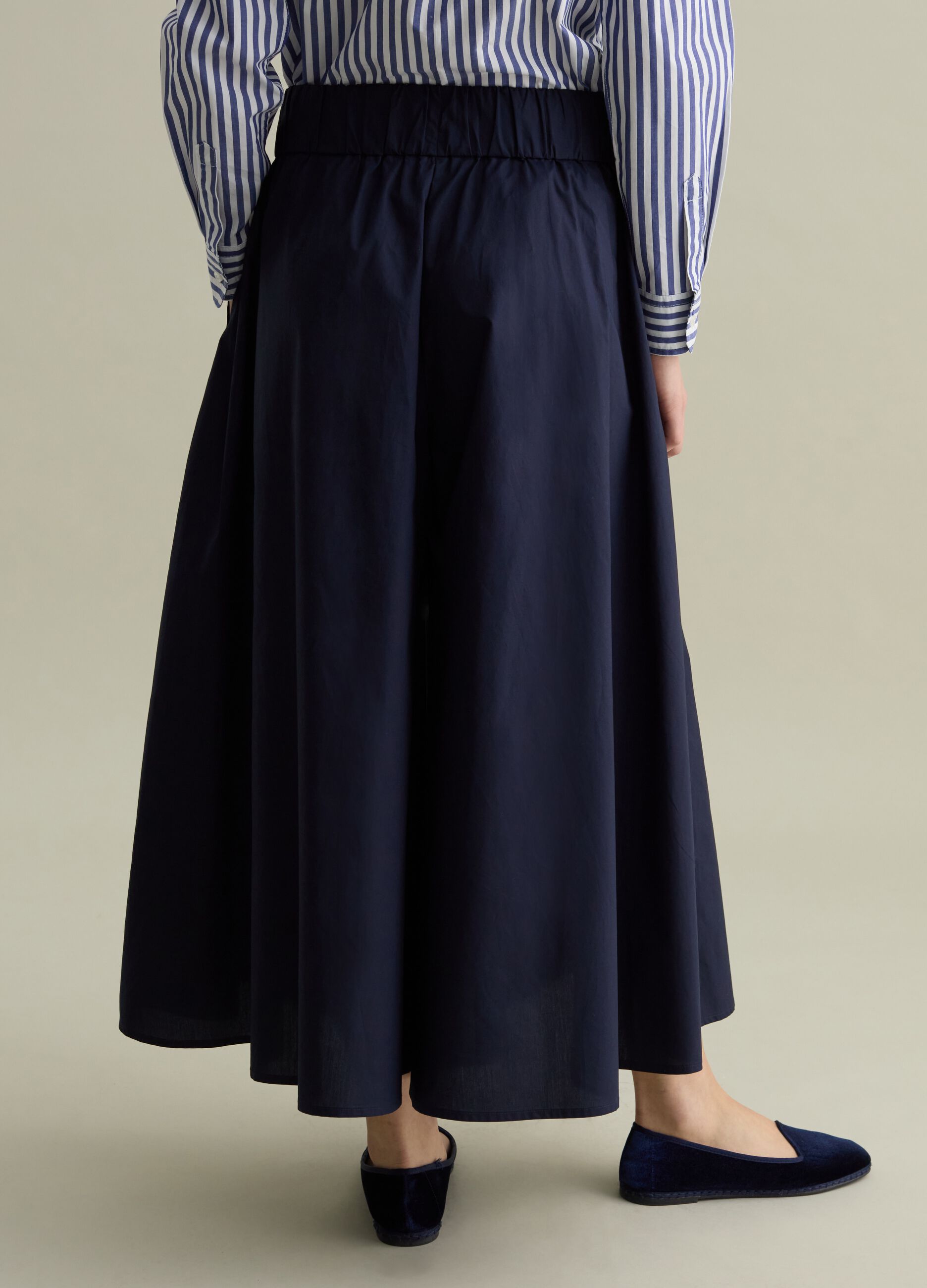 Gonna pantalone in cotone