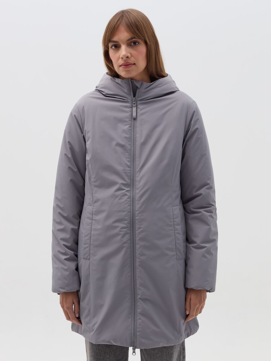 Essential parka with hood_0