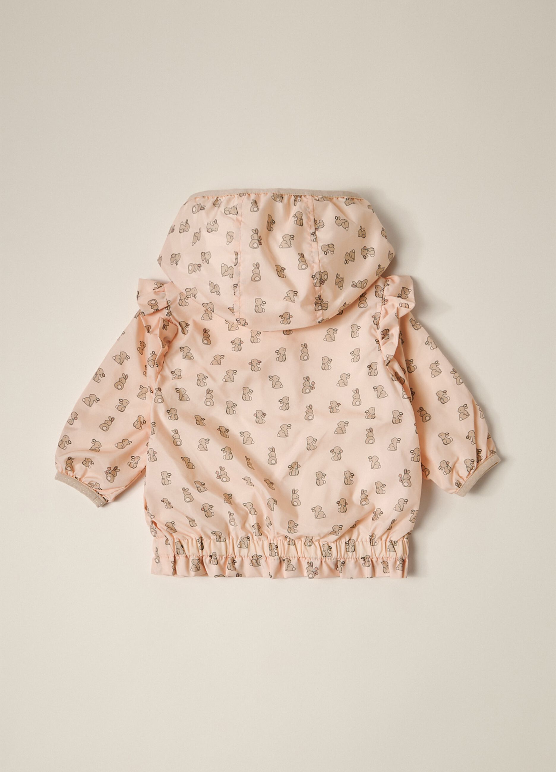 IANA newborn girl windbreaker