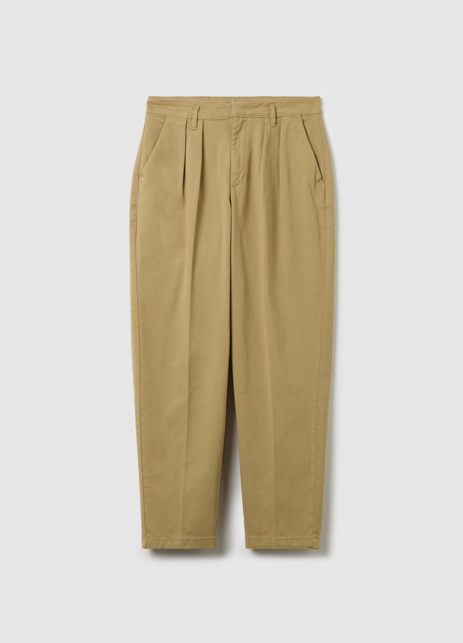 Stretch cotton chinos