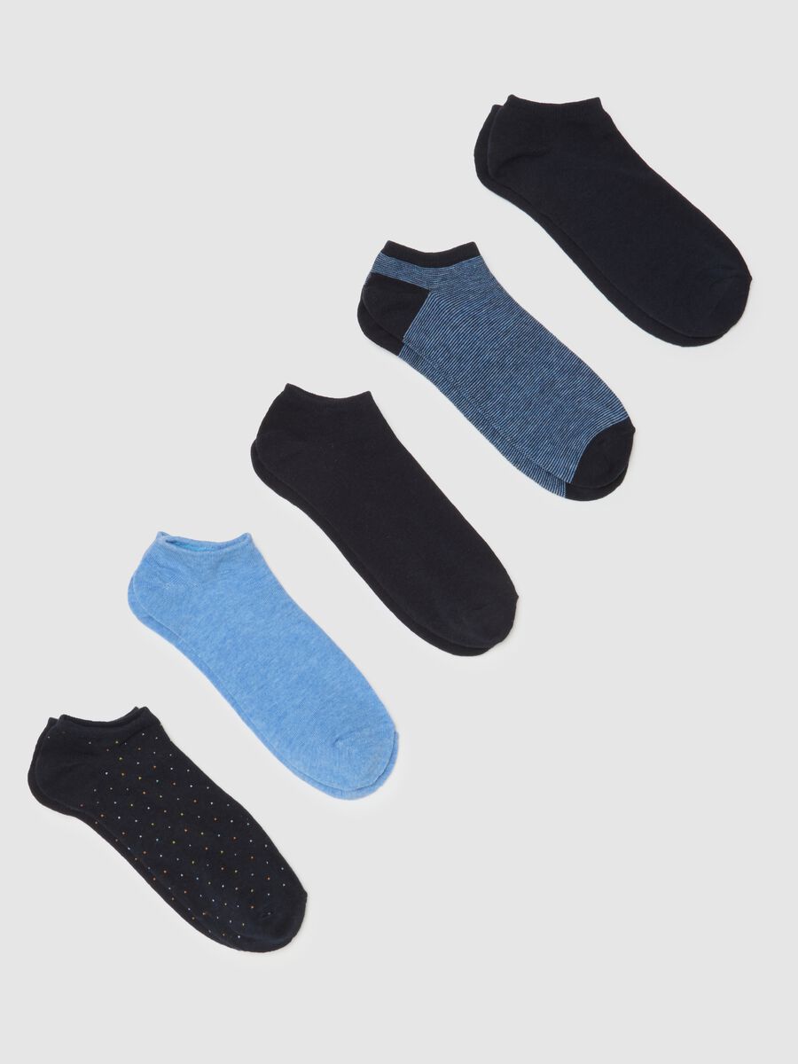 Multipack Set: Multicolour Cotton Blend Socks_0
