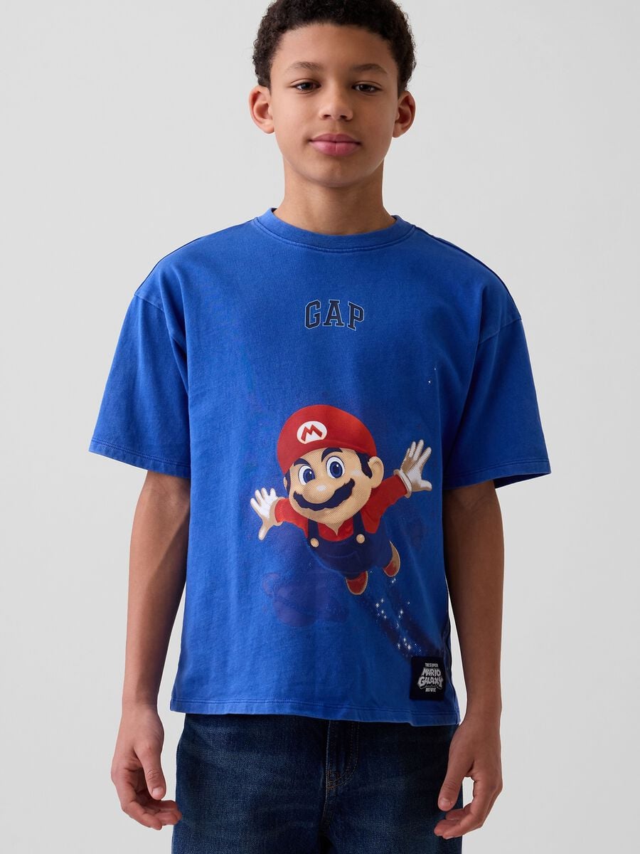 Super Mario Nintendo short-sleeve pure cotton T-shirt_1