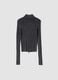 Full-Zip Ribbed Knit Vintage Grey_2