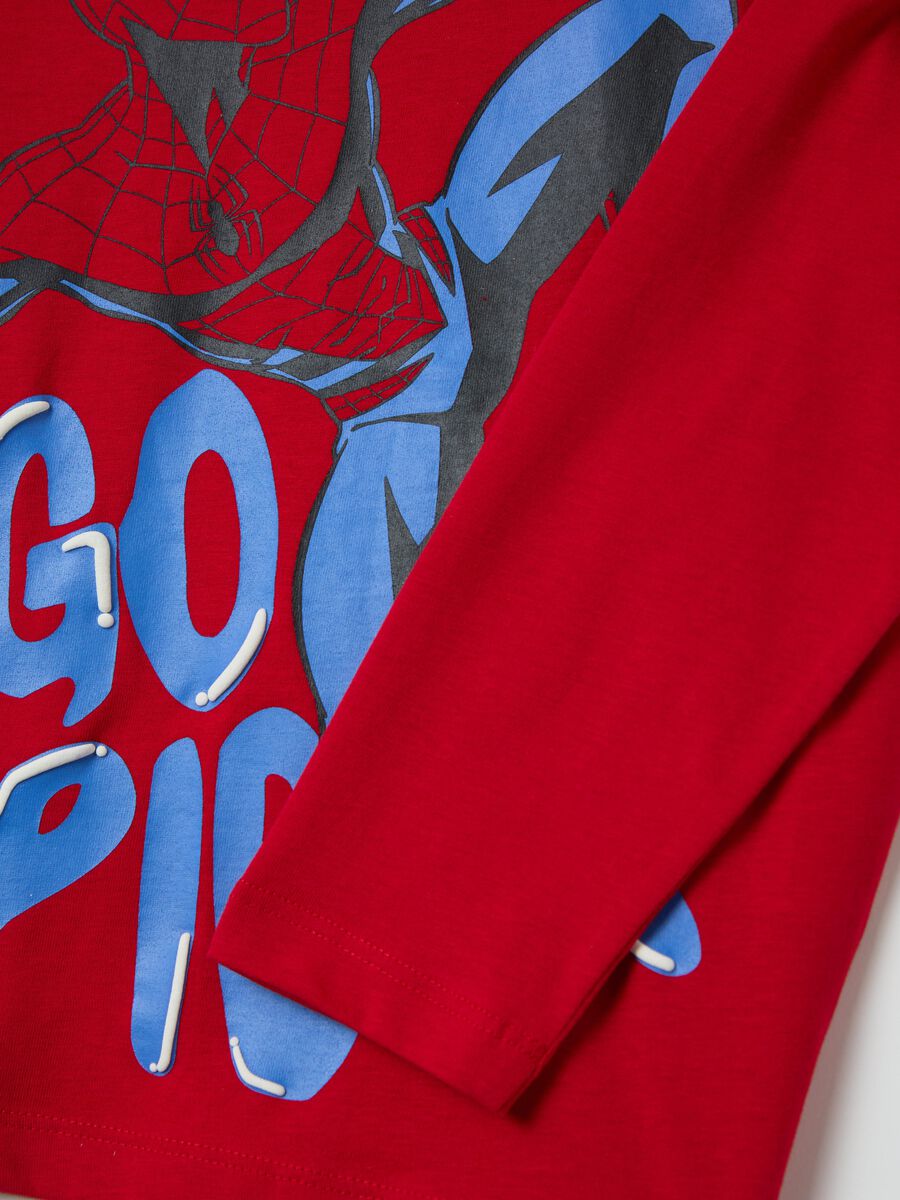 Long-sleeved T-shirt with Spidey print_3