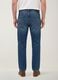 Blue cotton and lyocell blend regular tapered jeans_2