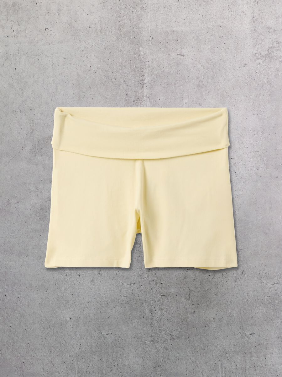 Yoga Shorts Pastel Yellow_5