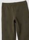 Green skinny-fit stretch cotton leggings_2
