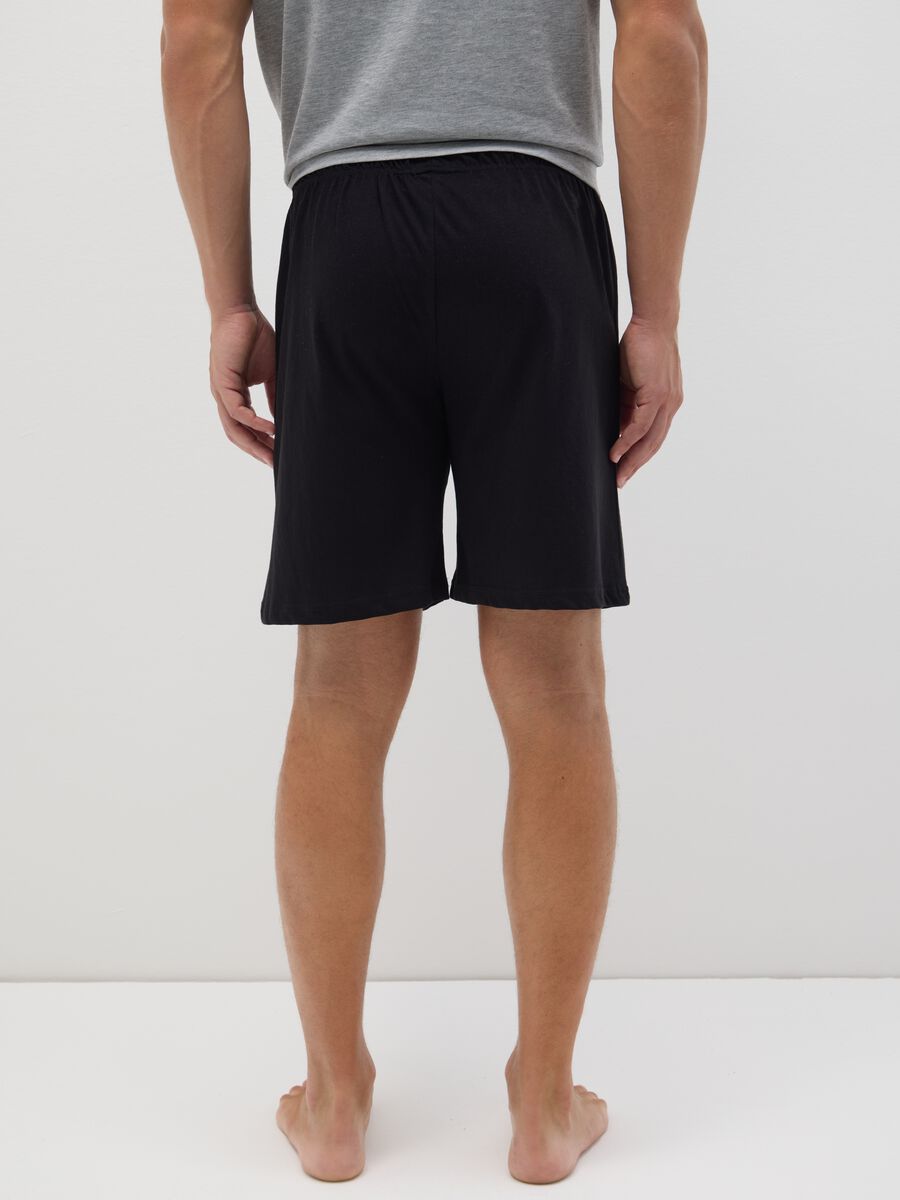 Regular fit multicolour cotton blend pyjamas_4
