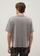Grey pure cotton boxy fit t-shirt_3