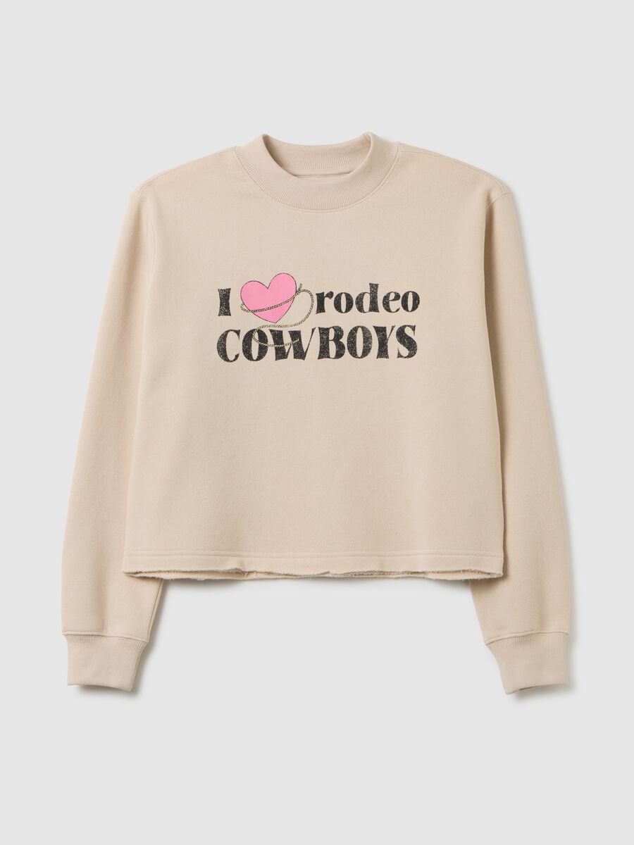 Multicolour cotton-blend regular fit sweatshirt_0