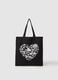 Multicoloured pure cotton shopper bag_0
